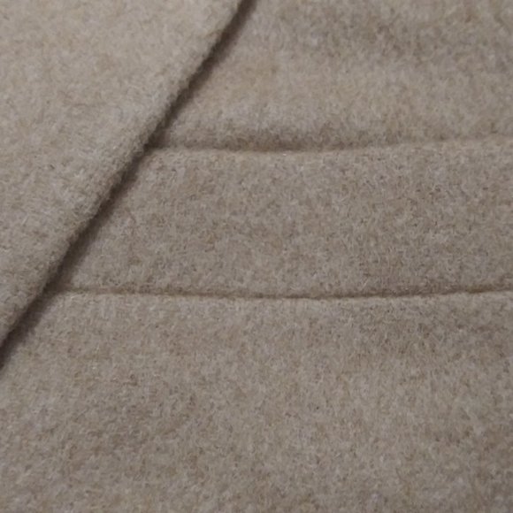 Burberry Jacket Blazer 100% Camel Hair  Size 4 Small - Picture 6 of 10